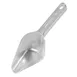 Carlisle 430607 Ice Scoop, 6 oz, 10-7/8" OA Length, Polycarbonate, Clear, NSF, Made in USA 2 image