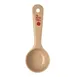 Carlisle 432406 Portion Server Spoon, 2 oz, Plastic, Beige Ivory Handle, NSF 2 image