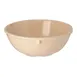 Carlisle 4352825 Nappie Bowl, 10 oz, 5" dia., Tan Melamine, Reinforced Rim & Foot, Dishwasher Safe 1 image