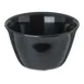 Carlisle 4354003 - Bouillon Cup, 8 Oz (3‑21/25" Dia.), Black Melamine, Rim, Dishwasher Safe 1 image