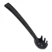 Carlisle 435503 - 9-1/2" Black Pasta Server Fork, Dishwasher Safe, NSF, Recyclable Plastic 2 image