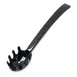 Carlisle 435503 - 9-1/2" Black Pasta Server Fork, Dishwasher Safe, NSF, Recyclable Plastic 1 image