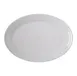 Carlisle 4356002 Dallas Ware Oval 12" x 8-1/2" White Melamine Serving Platter – Reinforced Rim 2 image
