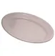 Carlisle 4356342 Oval White Melamine Serving Platter 9-1/4" x 6-1/4", Dishwasher Safe, BPA Free, NSF 1 image