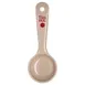 Carlisle 435806 Portion Control Spoon, 1.5 Oz, Solid Beige Polycarbonate, NSF 2 image