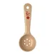 Carlisle 436206 2 Oz Perforated Spoon, 7-1/8" Beige Plastic Handle, BPA‑Free, NSF 2 image