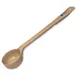 Carlisle 437006 Portion Spoon – 3 oz, Solid Beige Plastic, NSF‑Approved Polycarbonate 1 image