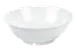 Carlisle 4373702 - 24 oz 3/4 Qt Footed Serving Bowl, 7‑3/8" White Melamine, NSF, BPA‑Free 1 image