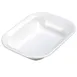 Carlisle 4374502 - 28oz Rectangular Melamine Bowl, 10" x 7½" x 2" White, Scratch‑Resistant, BPA‑Free 1 image