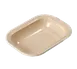 Carlisle 4374525 - 28oz Rectangular Melamine Bowl 10" x 7½" x 2" Deep Tan, NSF Certified 1 image