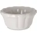 Carlisle 4394242 Plastic Ramekin, 1 oz, 2‑3/4" Dia Scalloped Bone Melamine, Dishwasher Safe, 212°F 1 image