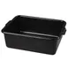 Carlisle 44011SKD03 Comfort Curve™ Bus Box, 1-Compartment, 20" L x 15" W x 7" H, Black High-Density Polyethylene, Reinforced Rims, Stackable, Dishwasher Safe 1 image
