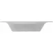 Carlisle 4443202 Food Pan, 1/2 Size 3.7 Qt, 2-1/2" White Melamine, BPA‑Free, Dishwasher‑Safe 212°F 2 image