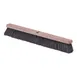 Carlisle 4505403 Flo-Pac Sweep, 24" Hardwood Block, 3" Black Tampico Bristles, Fine/Medium Broom Head 1 image