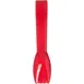 Carlisle 460605 Carly Salad Tongs, 6"L, Plastic, Red, Dishwasher Safe, NSF Certified, Made in USA 2 image