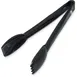 Carlisle 460903 Carly Salad Tongs, 9"L, Plastic, Black, NSF, Made in USA 1 image