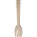 Carlisle 460906 Carly Salad Tongs, 9"L, Plastic, Beige, NSF, Made in USA 2 image