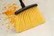 Carlisle 4688500 - Duo-Sweep Unflagged Angle Broom, 48" Black Metal Handle, Balanced Natural Finish 1 image