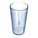 Carlisle 521254 Stackable 12oz Blue SAN Tumbler, Pebbled, BPA‑Free, Dishwasher Safe, USA 1 image