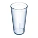 Carlisle 5220-854 Stackable Tumbler, 20 oz., Blue Textured, SAN BPA‑Free, Dishwasher Safe – 12/Pack 1 image