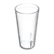 Carlisle 522007 - 20oz Clear Textured Tumbler, Stackable, BPA‑Free SAN, Dishwasher Safe, Recyclable 1 image
