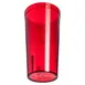Carlisle 522010 - 20oz Stackable Tumbler, Red Textured, SAN BPA‑Free, Dishwasher Safe 2 image