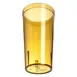 Carlisle 522013 - 20oz Stackable Amber Tumbler, Textured, SAN, BPA Free, Dishwasher Safe 2 image