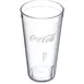 Carlisle 52203550A Clear Textured 20oz SAN Tumbler – Stackable, BPA‑Free, Dishwasher Safe 1 image
