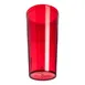 Carlisle 522410 Stackable 24oz Red Textured SAN Tumbler – BPA‑Free, Dishwasher Safe, Recyclable 2 image