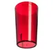 Carlisle 523210 - 32oz Stackable Tall Tumbler, Textured Red, BPA‑Free SAN, Dishwasher Safe 2 image