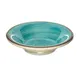 Carlisle 5401815 Mingle™ Fruit Bowl, 5" Dia, 4.5 Oz, Aqua Blue Melamine, Swirl, Stackable 1 image