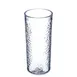 Carlisle 551907 Pebble Optic 20oz Clear Tumbler – SAN Plastic, Dishwasher Safe, BPA Free 1 image