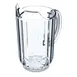 Carlisle 553807 Pitcher, 48 oz Polycarbonate, Contoured Lip, Certified, Dishwasher Safe, Made in USA 1 image