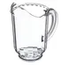 Carlisle 554007 VersaPour Pitcher, 60 oz Polycarbonate, BPA‑Free, NSF Certified, Grip, Dishwasher Safe 1 image