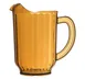 Carlisle 554013 VersaPour® Pitcher – 60 oz Amber Polycarbonate, Grip Handle, NSF Certified, USA Made 1 image