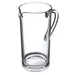 Carlisle 557007 Elan™ Pitcher, 58 oz Polycarbonate, Loop‑Handle, Tapered Lip, NSF Certified 1 image