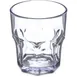 Carlisle 580807 - 8oz Clear SAN Tumbler, Smooth, Dishwasher Safe, BPA-Free, 0°F-180°F, Stackable 1 image