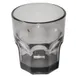 Carlisle 580818 - 8oz Black SAN Faceted Smooth Tumbler, Dishwasher Safe, BPA Free, NSF 1 image