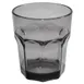 Carlisle 581218 Louis Rocks Tumbler, 12 oz, Black, Smooth, SAN, BPA Free, Dishwasher Safe 1 image