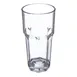 Carlisle 581407 - 14oz Clear SAN Tumbler, Smooth, BPA Free, Dishwasher Safe, Stackable 1 image