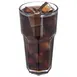 Carlisle 581807 Louis 18oz Clear Faceted Tumbler, SAN, BPA Free, Dishwasher Safe, Stackable 2 image