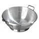 Carlisle 60277 Colander, 16 qt., 16-1/2" dia. x 7-1/8" deep, Aluminum, Satin Finish 1 image