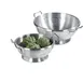Carlisle 60278 Colander, 8 Qt., 12" Dia. X 5" Deep, Aluminum, Satin Finish 2 image