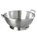 Carlisle 60279 Colander, 11 qt., 15" dia. x 5-3/4" deep, Aluminum, Satin Finish 1 image