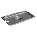 Carlisle 607130CS DuraPan™ Steam Table Pan Cover, 1/3 Size, Slotted with Handle, 24‑Gauge 18/8 Steel 1 image