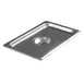 Carlisle 607140C 1/4‑Size Solid Flat Pan Cover, Lift‑Off, Handle, 24‑Gauge 18/8 Stainless Steel, NSF 1 image
