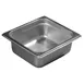 Carlisle 607162 DuraPan™ Steam Table Pan, 1/6 Size, 1.10 Qt, 2-1/2" Deep, Stainless Steel, NSF 1 image