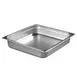 Carlisle 607232 DuraPan™ Steam Table Pan, 2/3-size, 6.5 qt., 2-1/2" deep, Stainless Steel, NSF 1 image