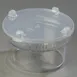 Carlisle 703907 1.9 Qt Clear Bowl with Snap‑On Lid, 5"‑7" Size, NSF Certified, Made in USA 1 image