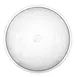 Carlisle 721007 Clear 10" Salad Bowl 3-4 Qt Polycarbonate Pebbled Scratch-ResFreezer/Dishwasher Safe 2 image